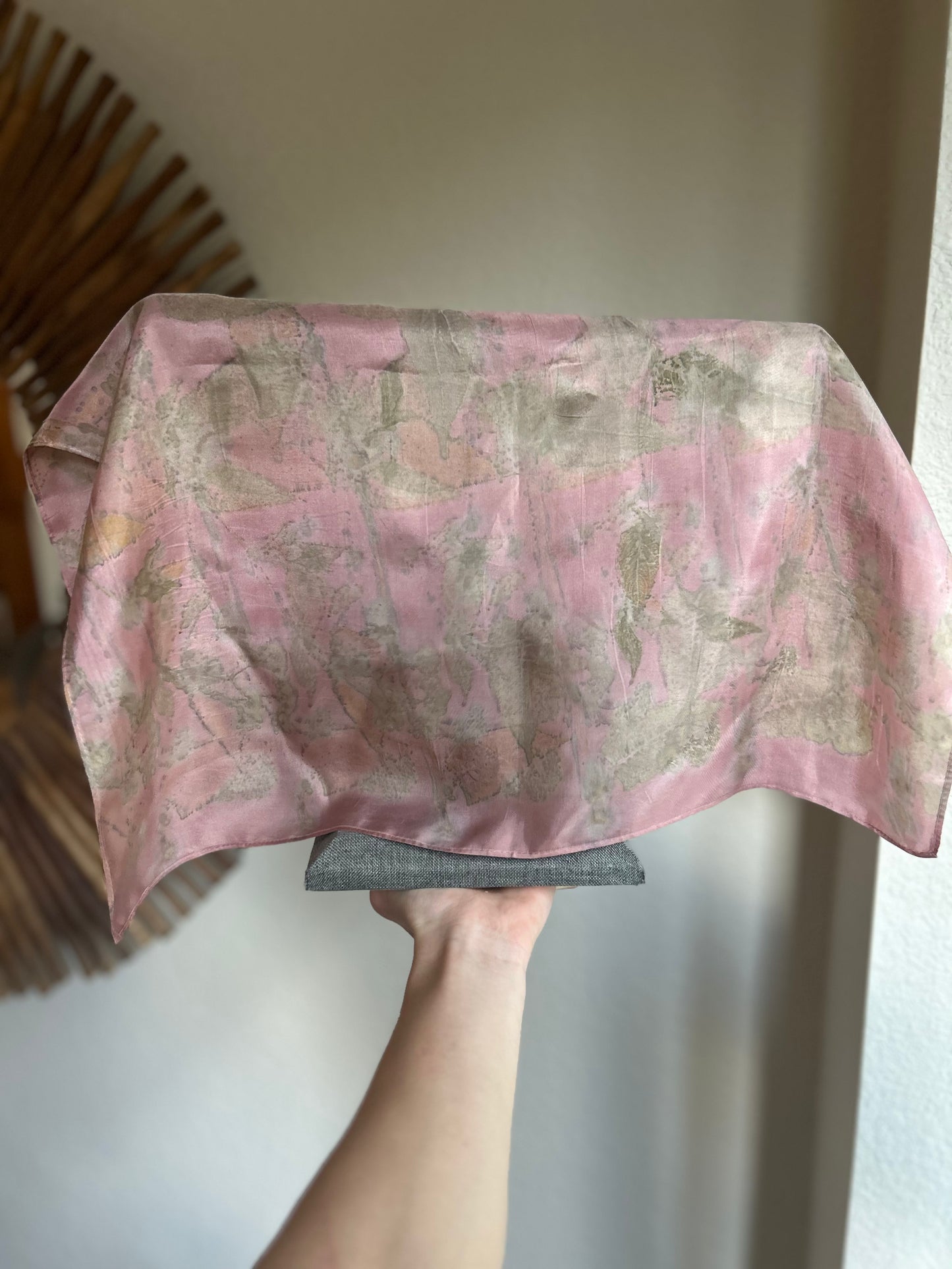 Botanical Dyed Silk Scarves