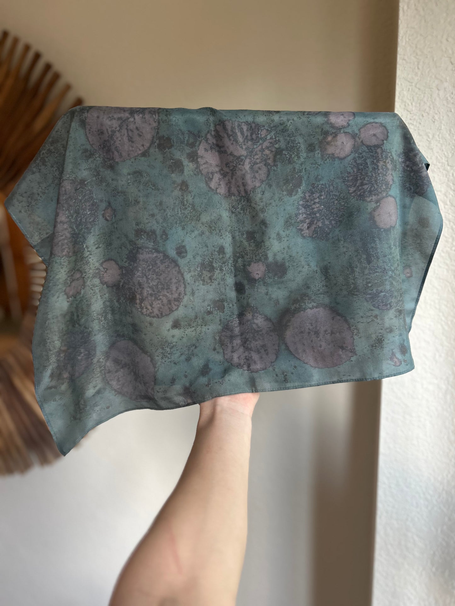Botanical Dyed Silk Scarves