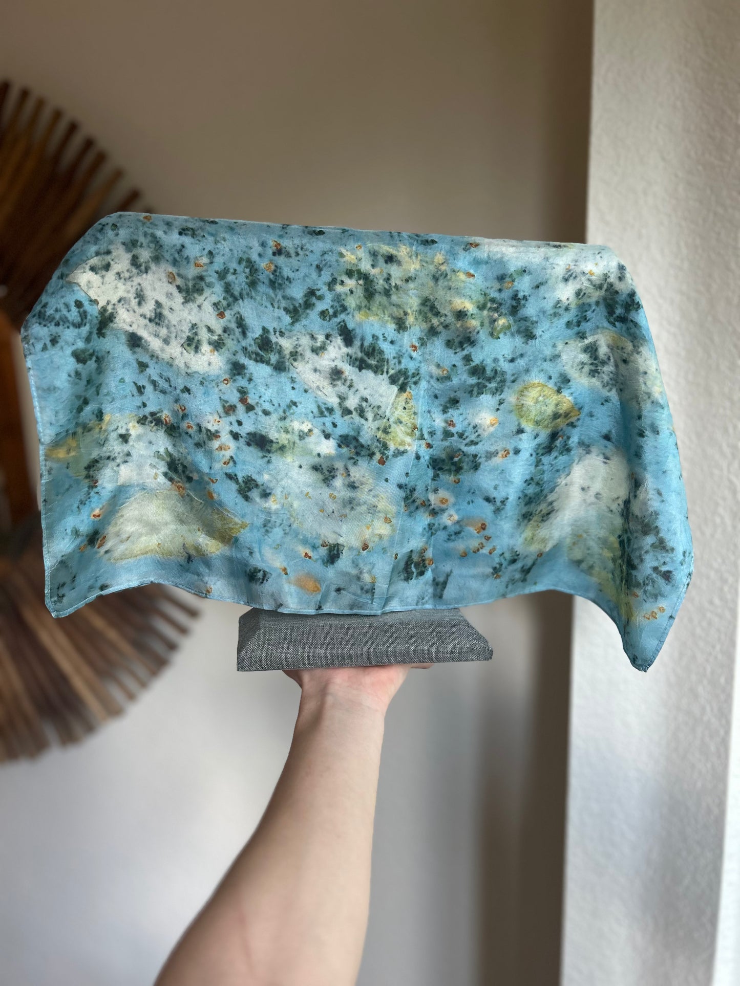 Botanical Dyed Silk Scarves