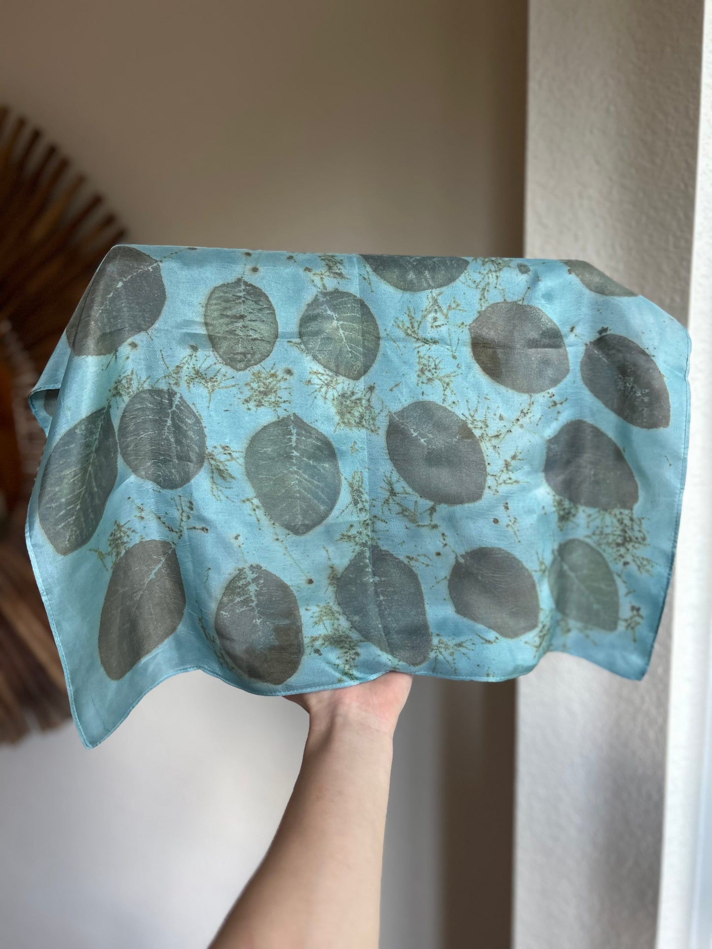 Botanical Dyed Silk Scarves