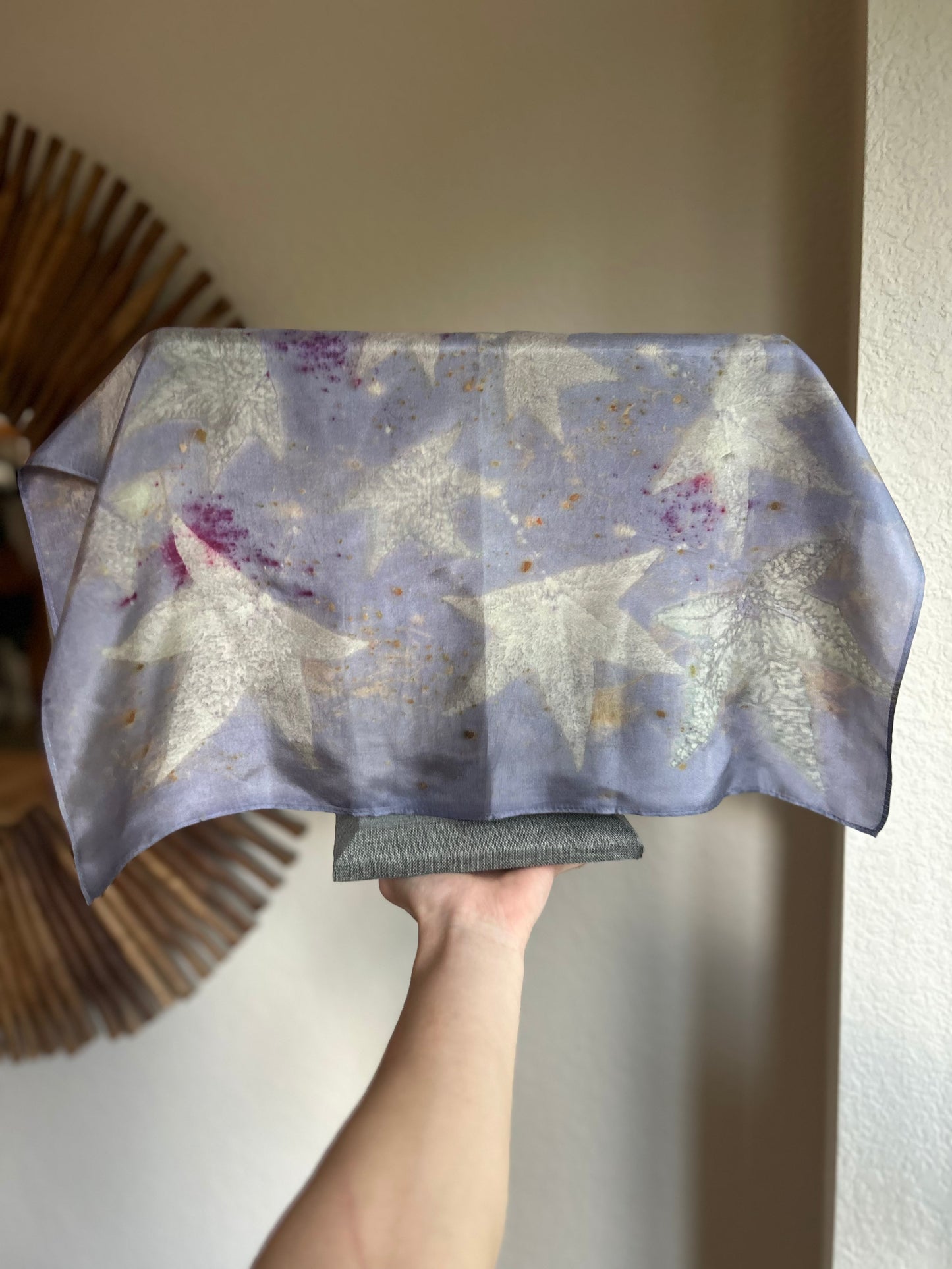 Botanical Dyed Silk Scarves