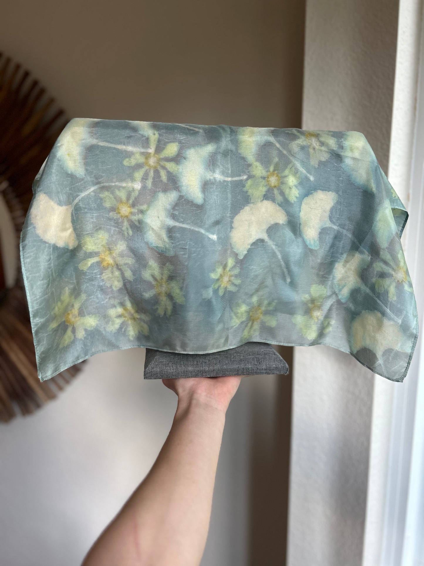 Botanical Dyed Silk Scarves