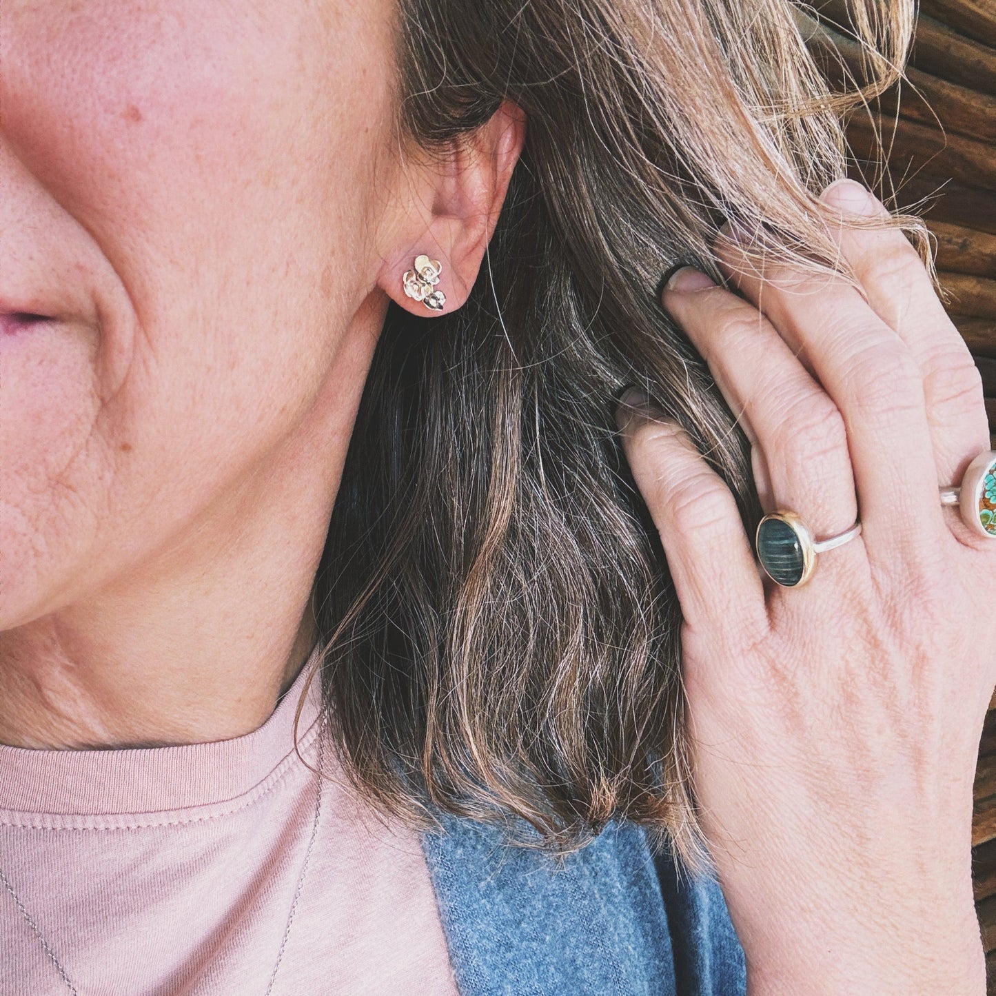 Tiny Flower Studs