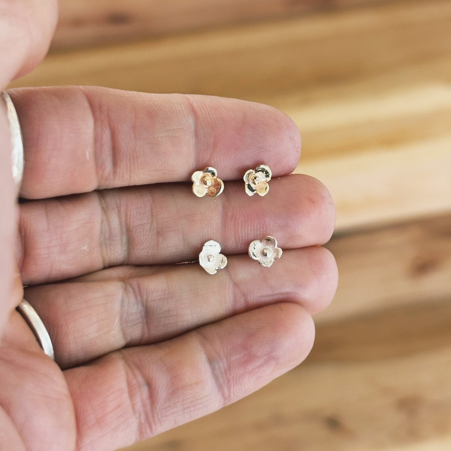 Tiny Flower Studs