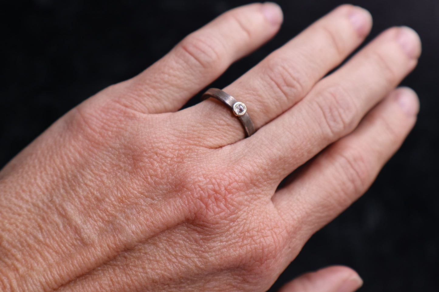 Diamond Solitaire Band