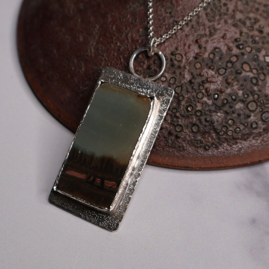 OOAK Lakeside Jasper Pendant
