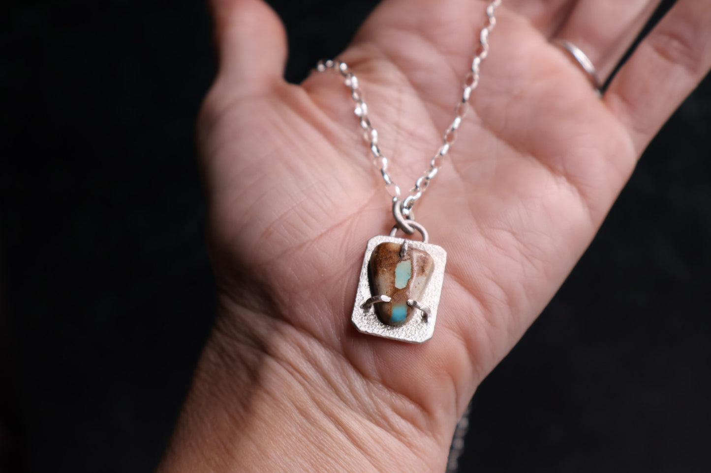 OOAK Royston Ribbon Pendant