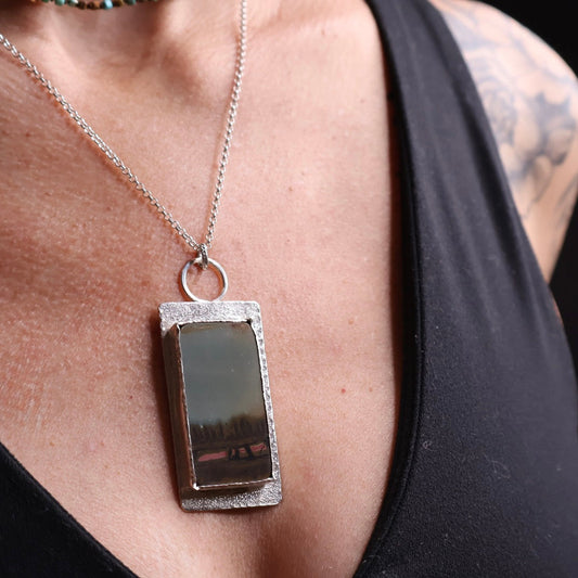 OOAK Lakeside Jasper Pendant