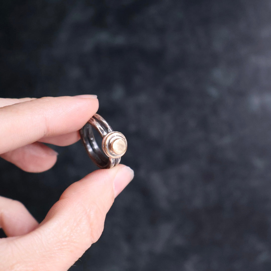 Golden Cairn Ring