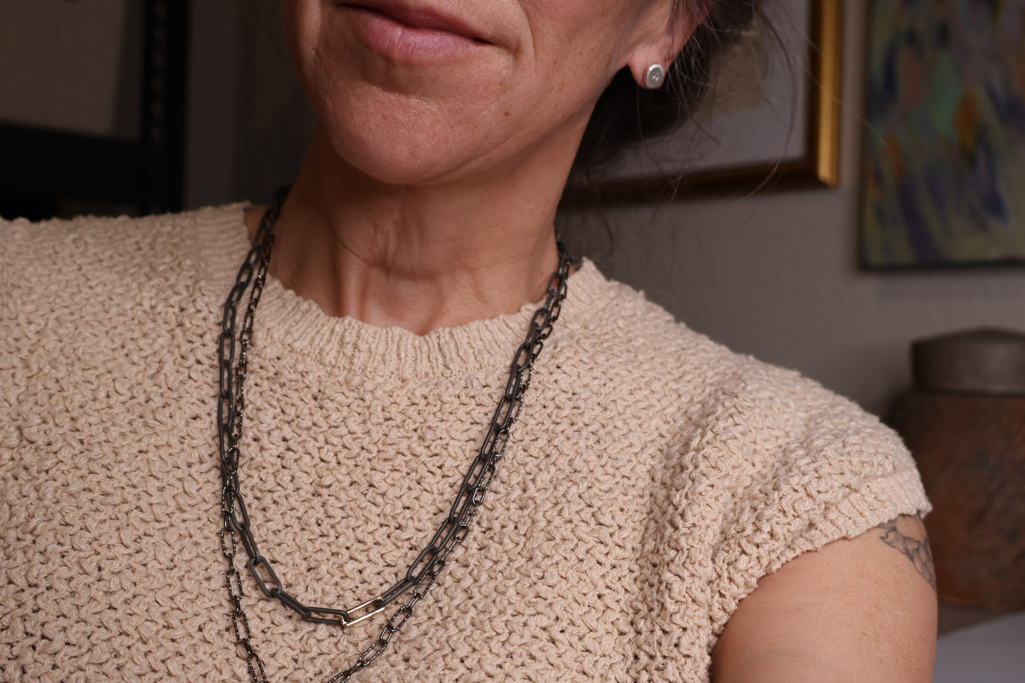 Diamond Puddle Studs