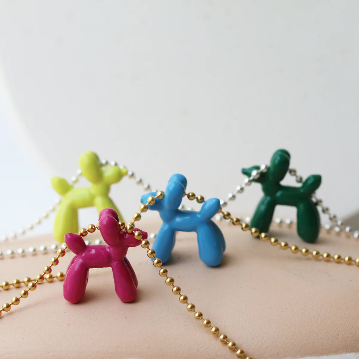 Balloon Dog Necklace