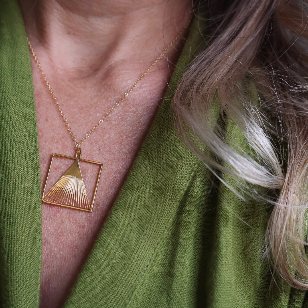 Pyramid Necklace