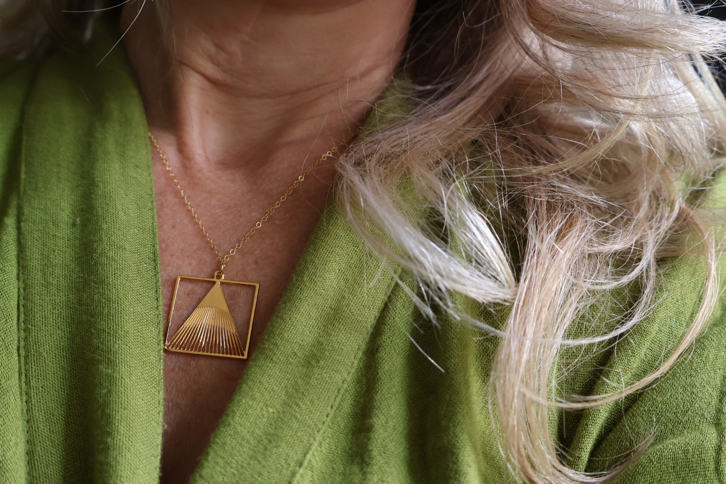 Pyramid Necklace