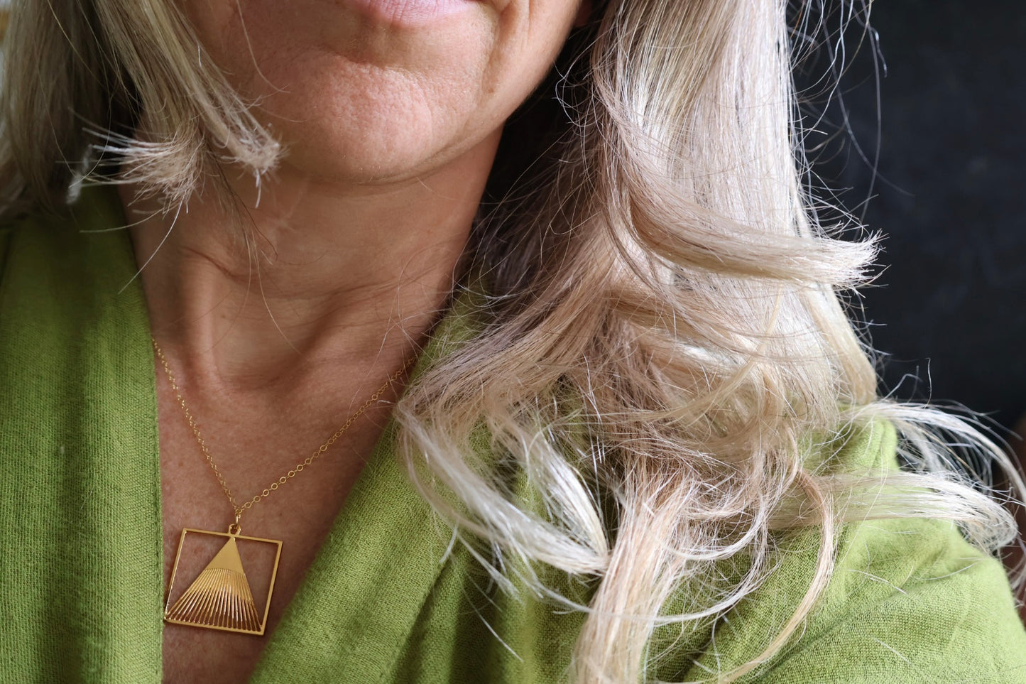 Pyramid Necklace