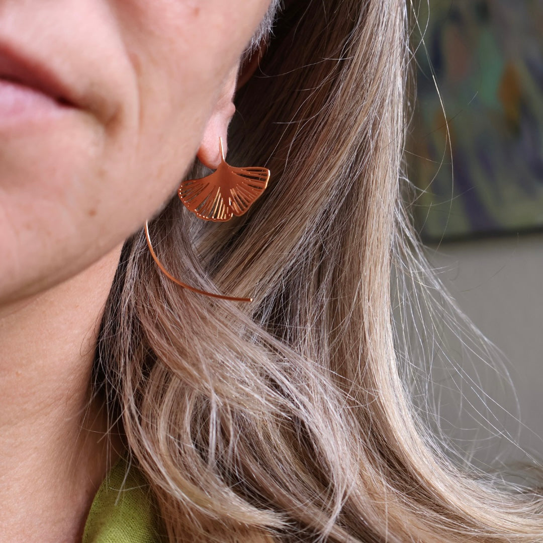 Gingko Earrings