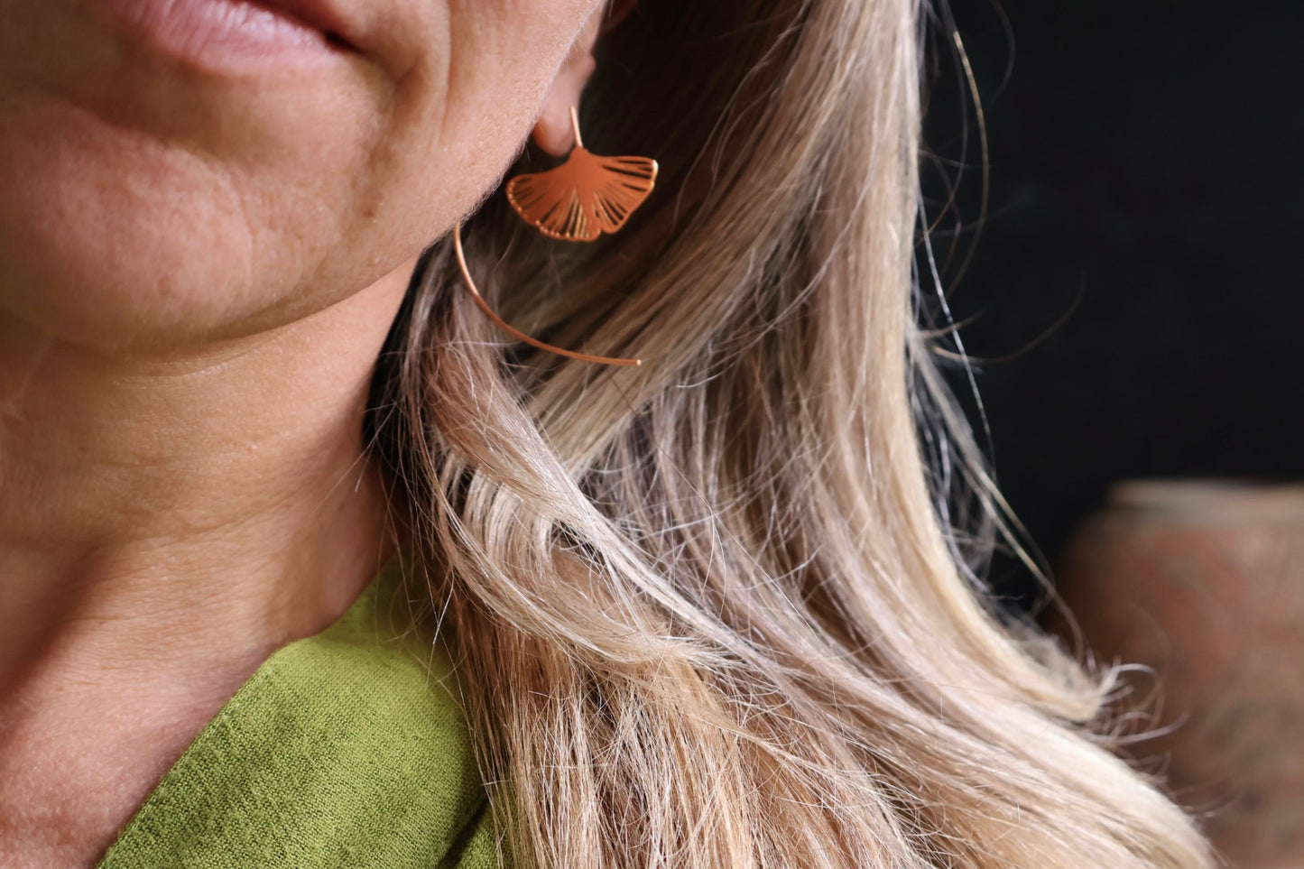 Gingko Earrings