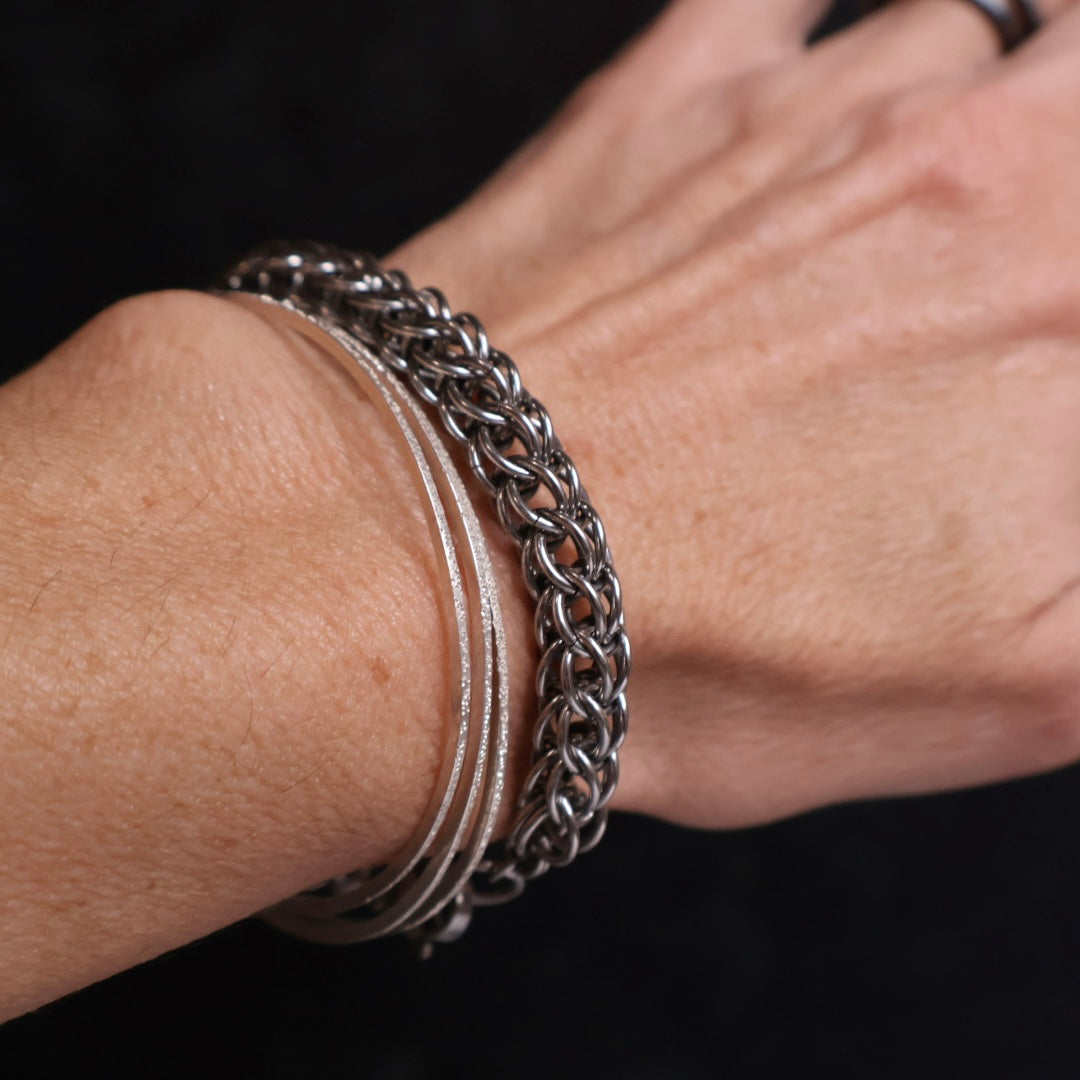 Chain Weave Bracelets