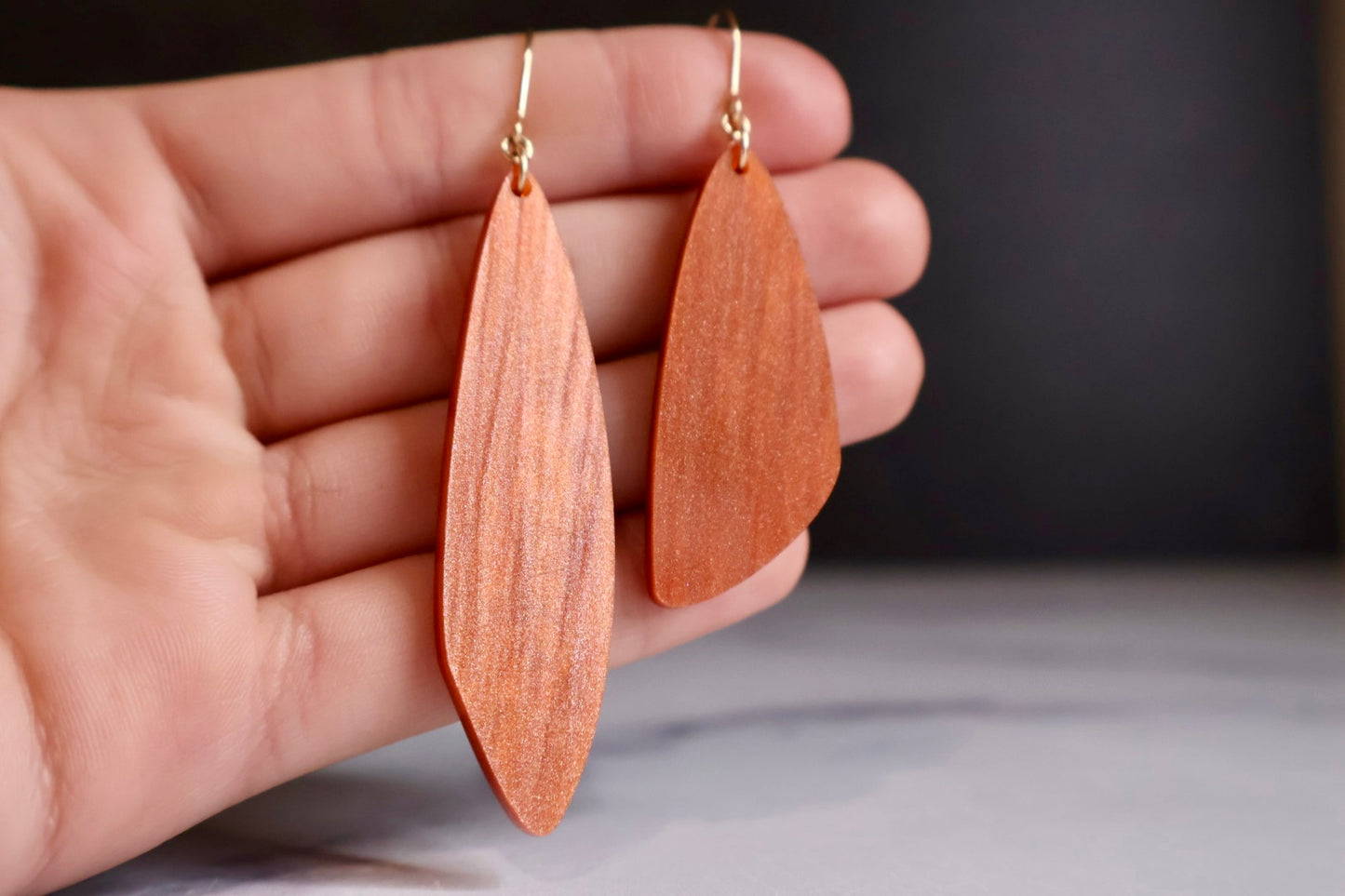 Asymmetric Organic Drop