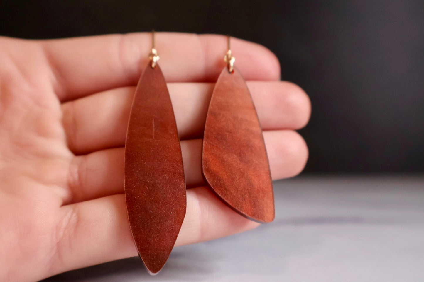 Asymmetric Organic Drop
