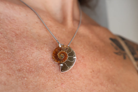 Ammonite Custom Pendant Deposit