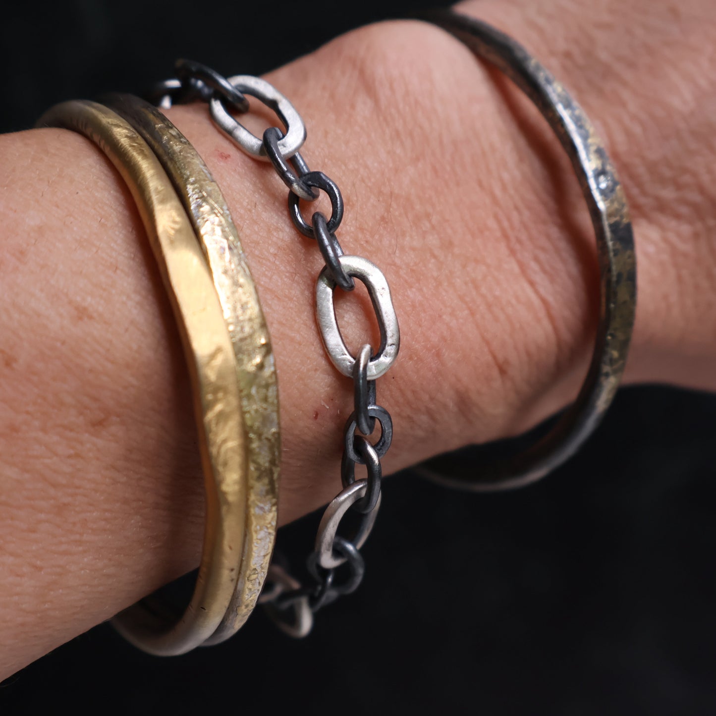 Hand Forged Link Bracelet