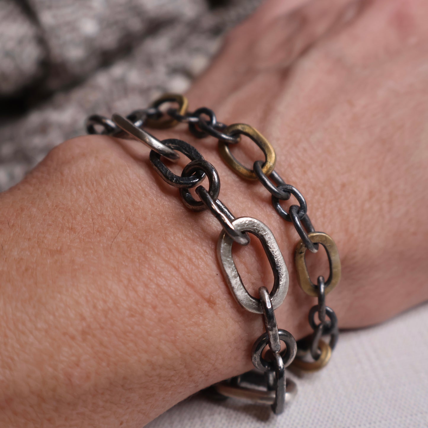 Hand Forged Link Bracelet