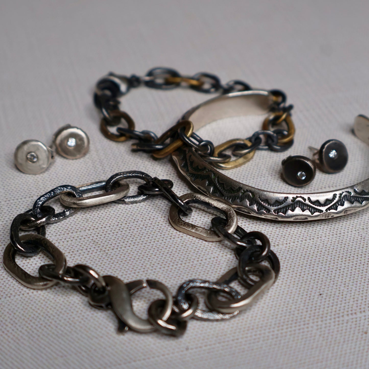Hand Forged Link Bracelet