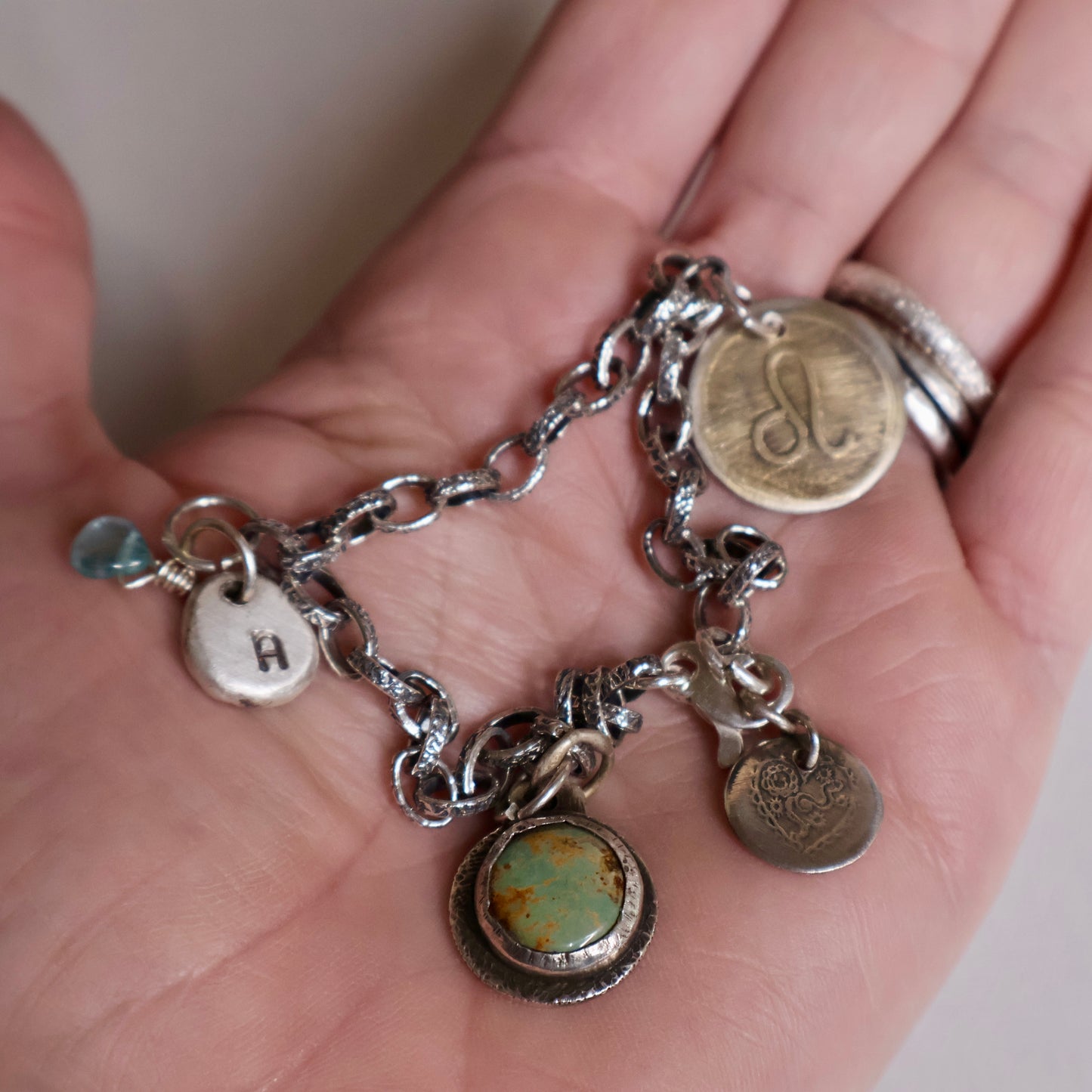 Classic Sterling Charm Chain