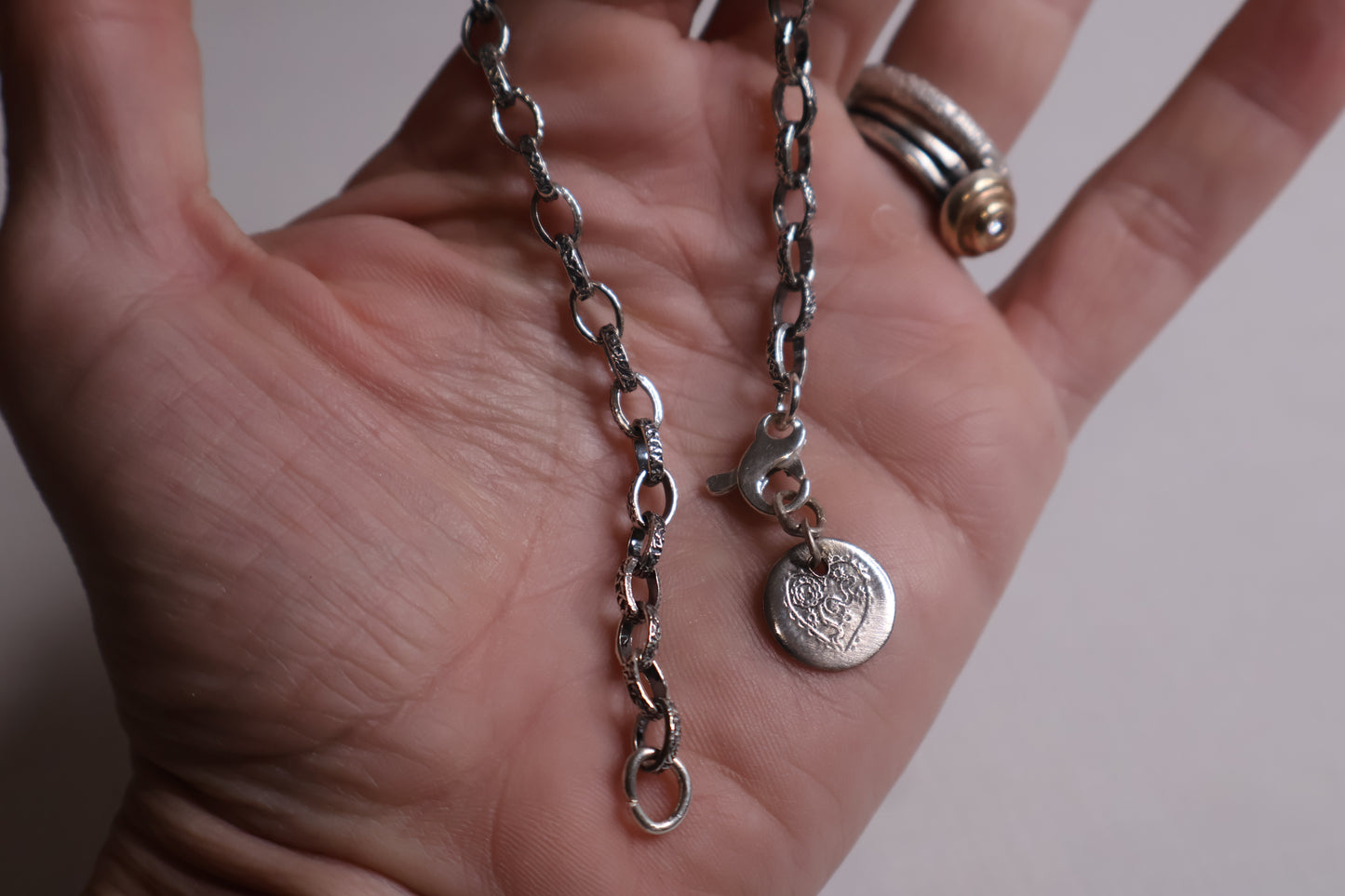 Classic Sterling Charm Chain