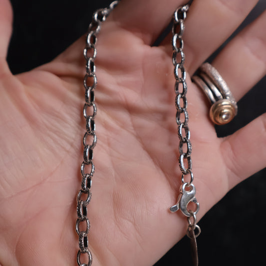 Classic Sterling Charm Chain