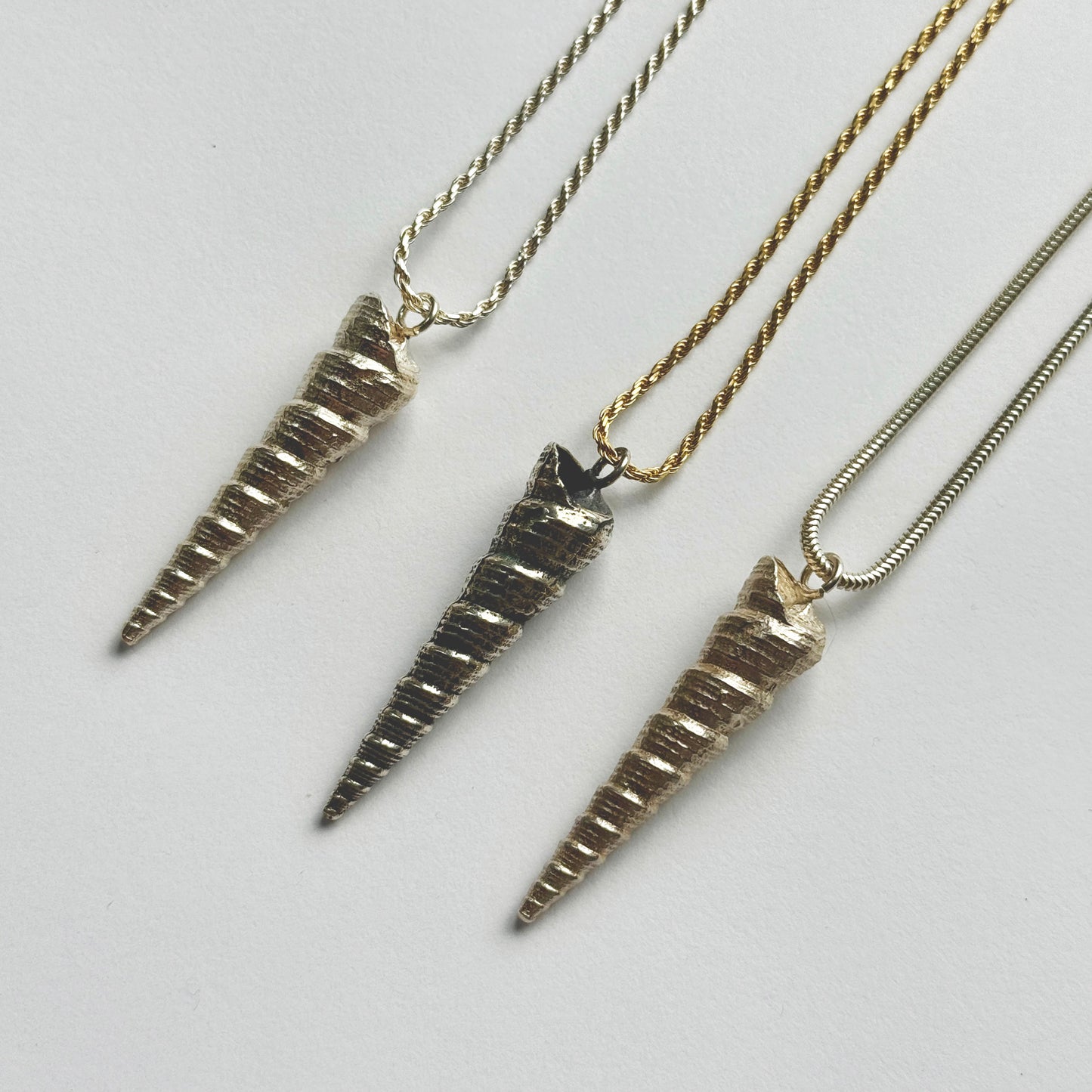 Spiral Shell Necklace