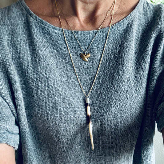 Porcupine Quill Pendant