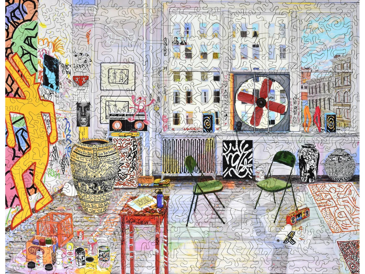 Keith Haring's Studio