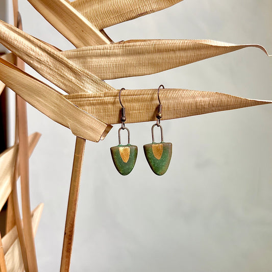 Patina Green Small Drip