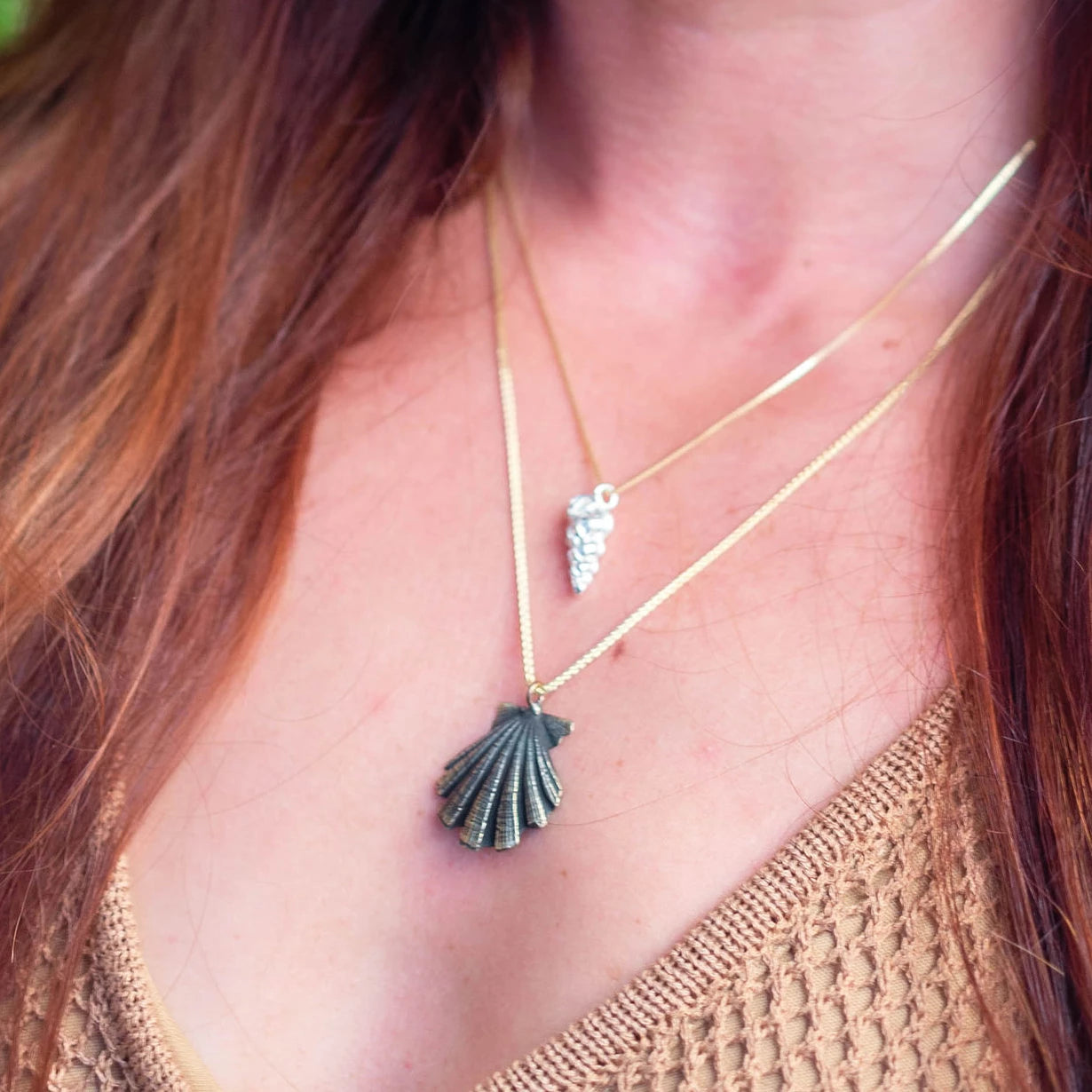 Pecten Shell Necklace