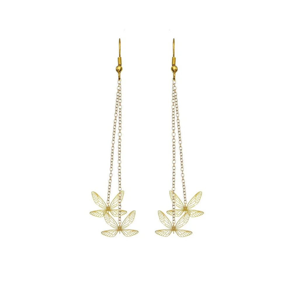 Butterfly Dangle Earrings