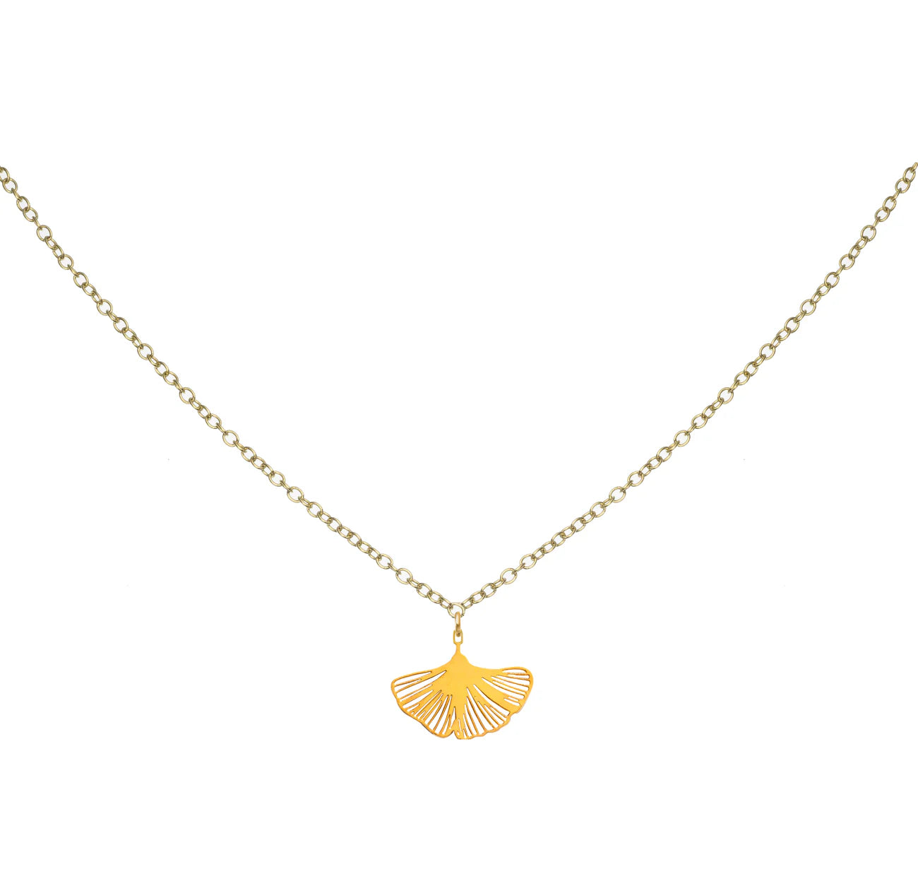 Gingko Necklace