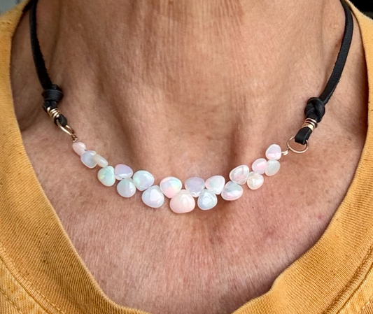 Leather Milk Opals