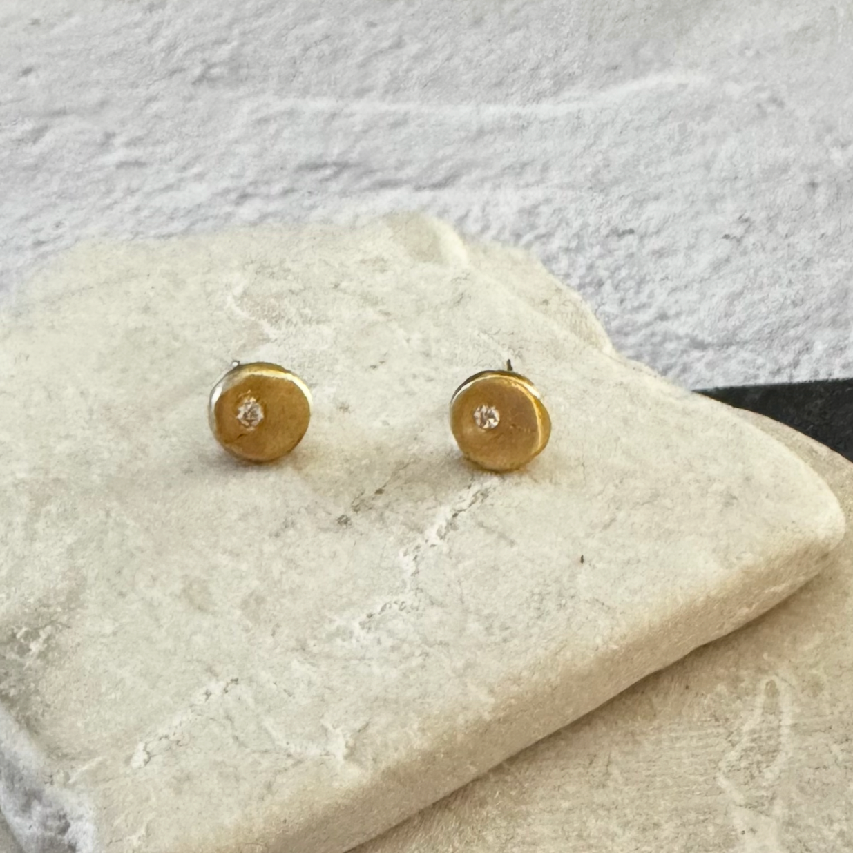 Diamond Puddle Studs
