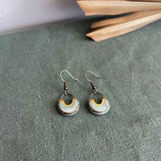 Small Turquoise Hoop