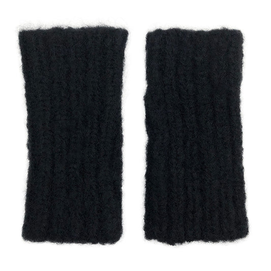 Ribbed Alpaca Gloves