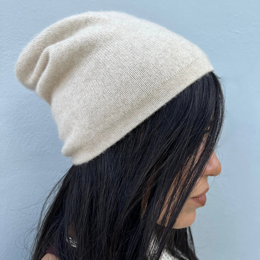 Reversible Cashmere Beanie
