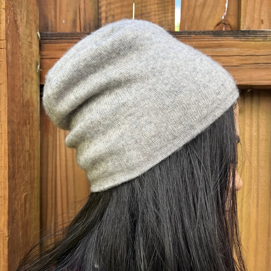 Reversible Cashmere Beanie