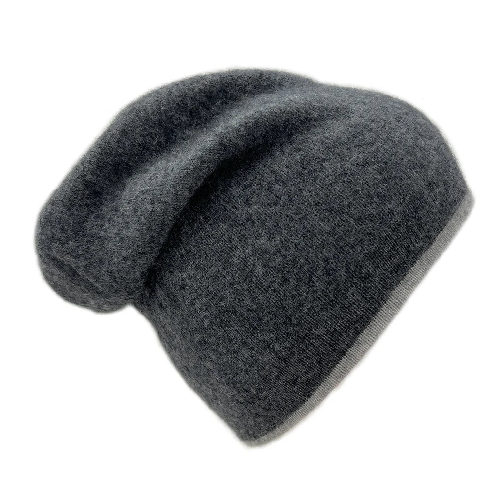 Reversible Cashmere Beanie