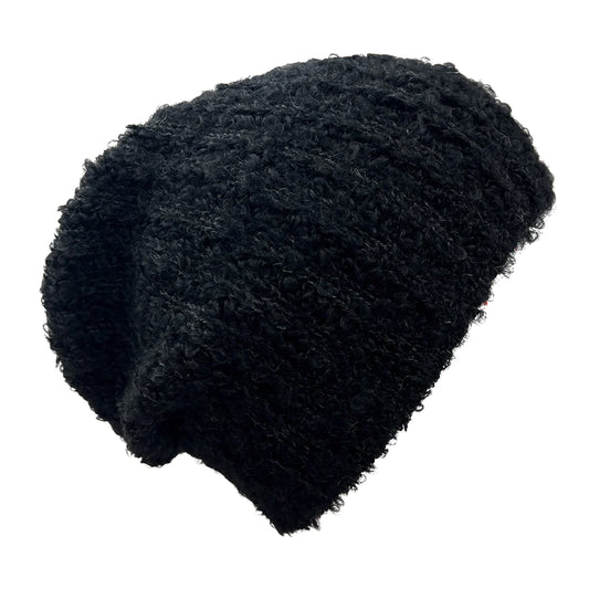 Loop Knit Alpaca Beanie