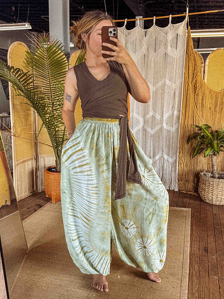 Tie Dye Genie Pants