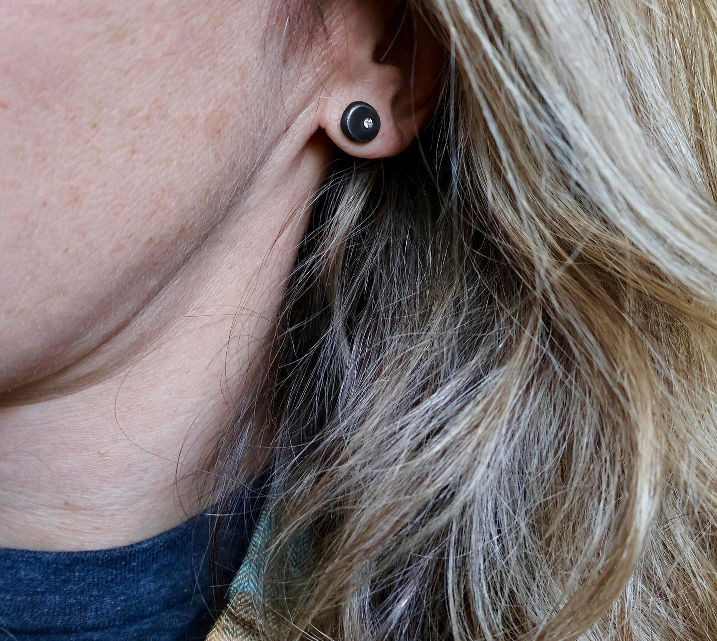 Diamond Puddle Studs