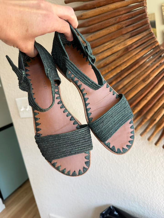 Raffia Moroccan Sandals