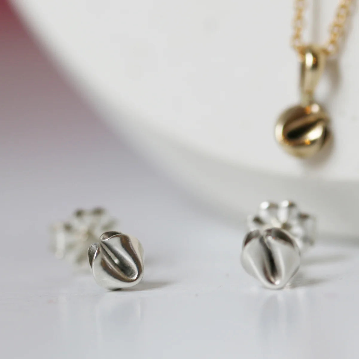Itty-Bitty Fortune Cookie Studs