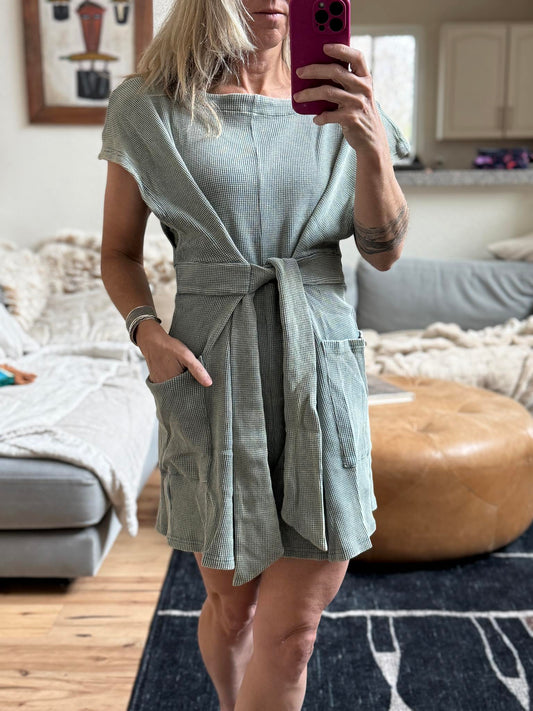 Waffle Romper